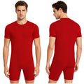 Men Women Elderly Alzheimer Autism Special Needs Adaptive Clothing Anti-Strip Back Zipper Bodysuit Homewear Sleepwear Daily Wear