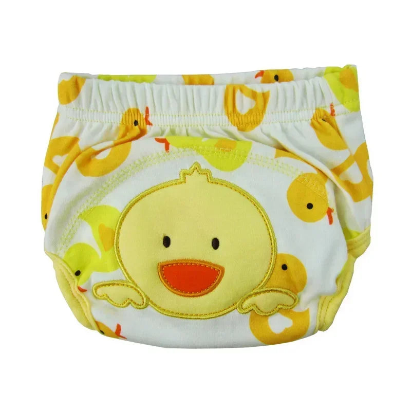 Mother Kids Baby Bare Cloth Diapers Unisex Reusable Washable Infants Children Cotton Training Panties Nappies