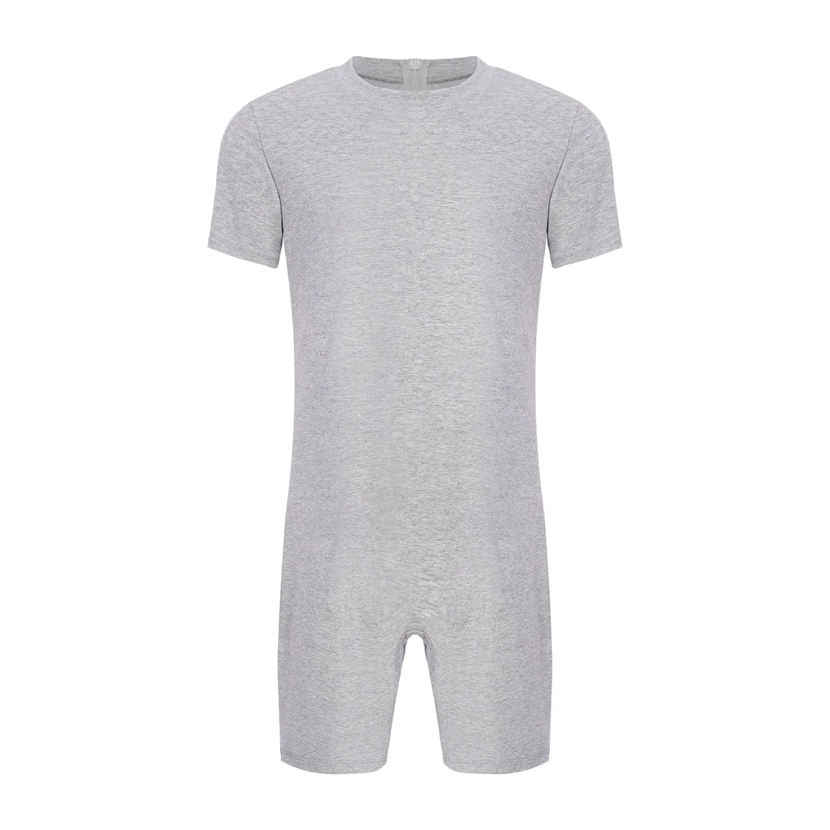 Men Women Elderly Alzheimer Autism Special Needs Adaptive Clothing Anti-Strip Back Zipper Bodysuit Homewear Sleepwear Daily Wear