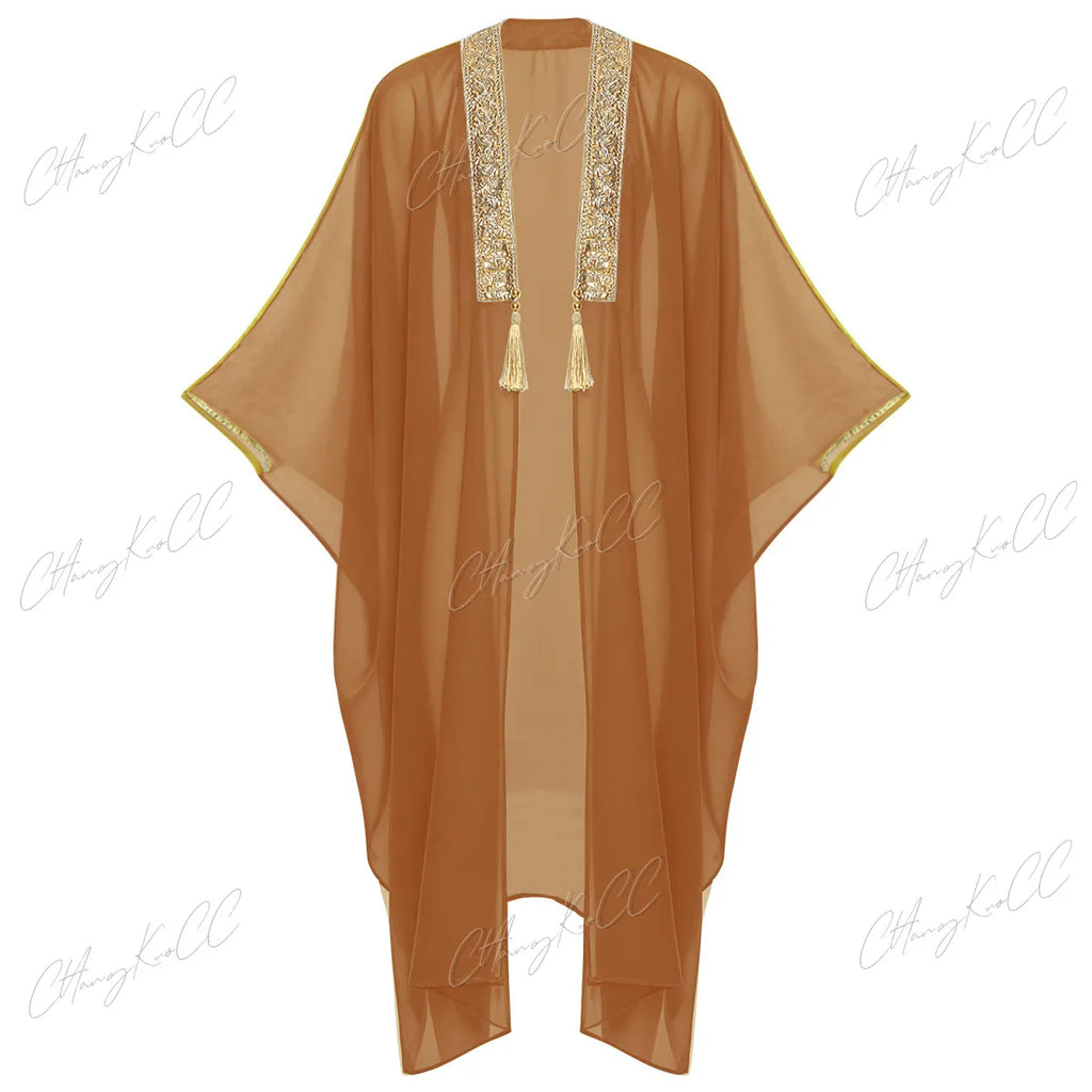 Mens Tops Muslim Middle Eastern Islamic Arabic Clothing Loose Striped Long Sleeve Full Length Halloween Cosplay Robe