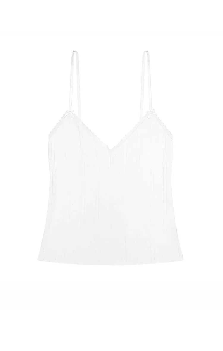 Cou Pure Cotton Backless Top in Long Version