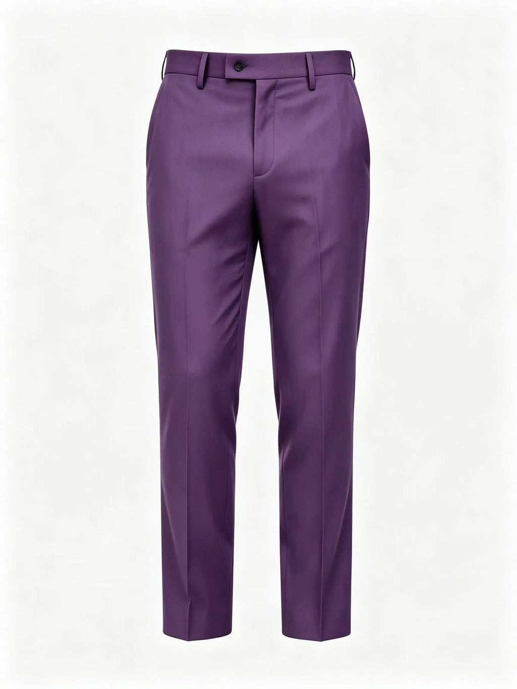 Mens Suit Pant British Style Business Formal Wear Clothing Simple Slim Fit Casual Office Trousers Straight Pantalones Hombre