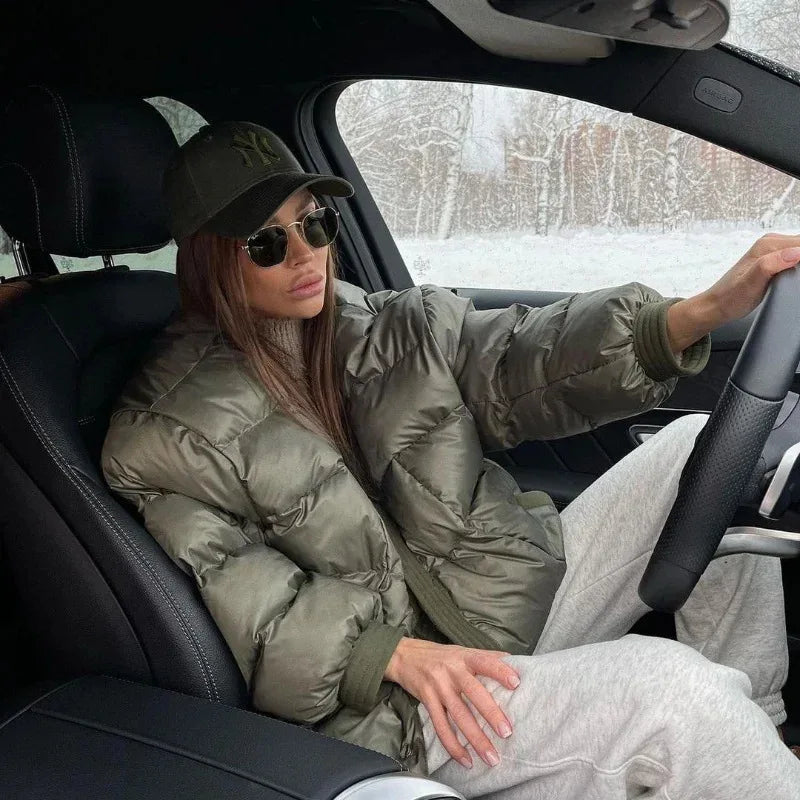 Women's Cotton Clothing Casual Double Breasted Fashionable and High-quality Autumn and Winter New Collection