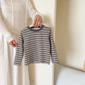 Children's Clothes Girls Tops Boys Clothing For Autumn Spring Striped Long Sleeve T-shirt